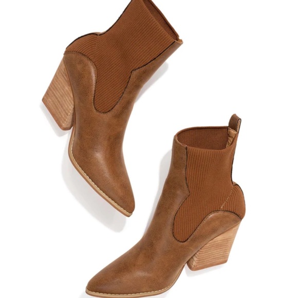 Jocelyn Brown Heeled Booties - Picture 9 of 16